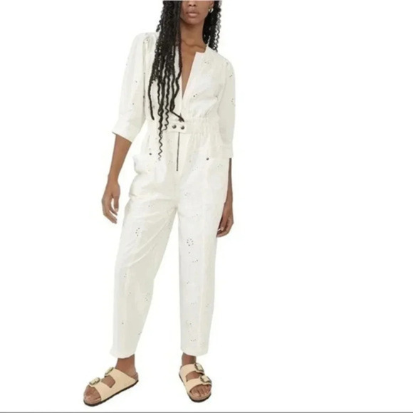 FREE PEOPLE Loving You Jumpsuit Medium - Picture 1 of 5